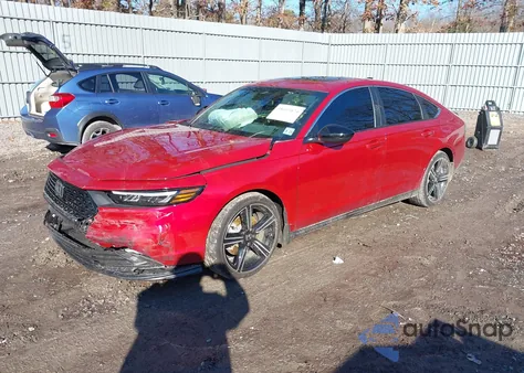 2023 Honda Accord Hybrid Sport z USA, uszkodzony, nr VIN 1HGCY2F55PA067767